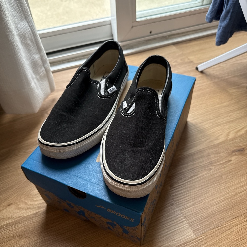 Vans Women’s Black Slip-On Shoes